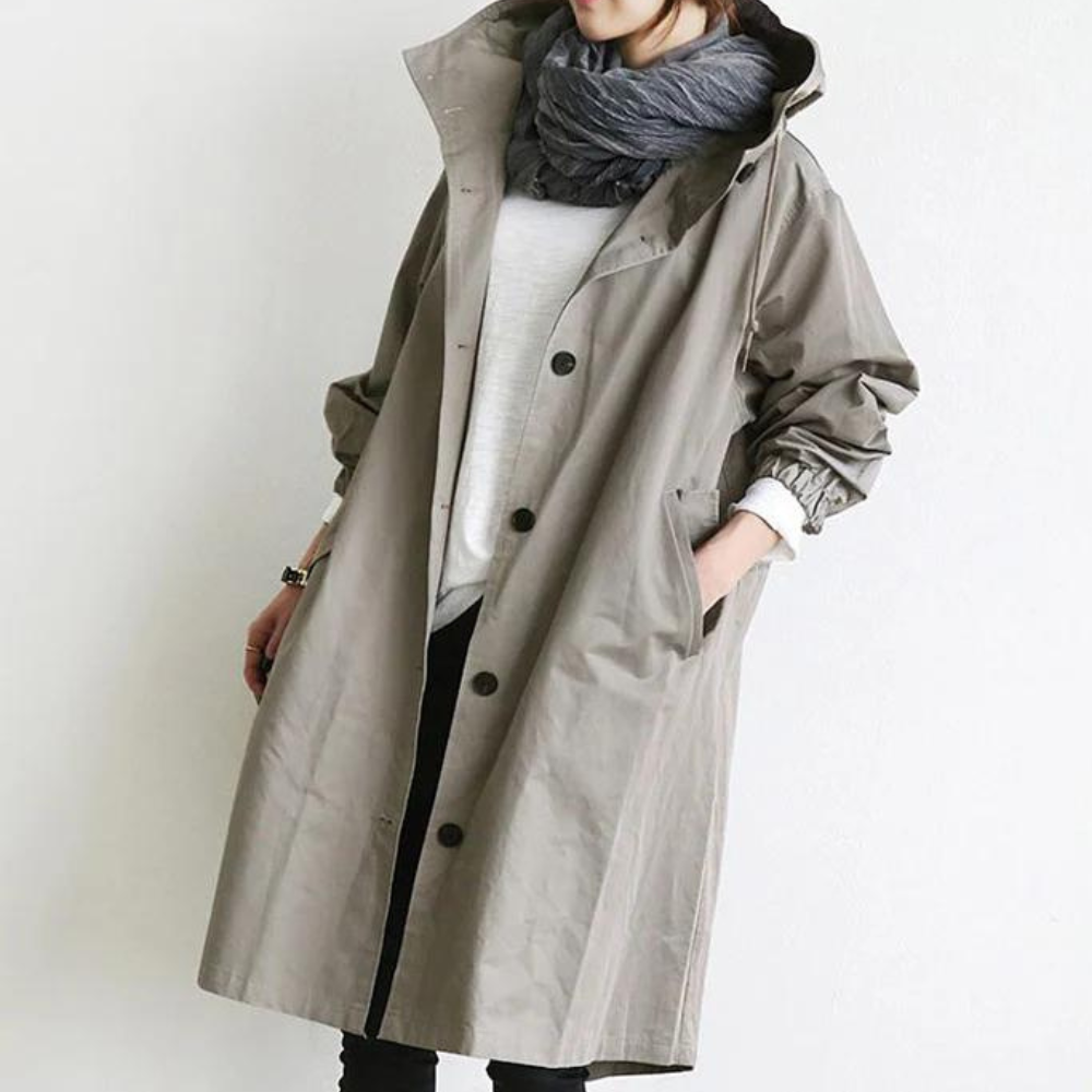 Carys™ | Elegant Waterproof Trench Coat