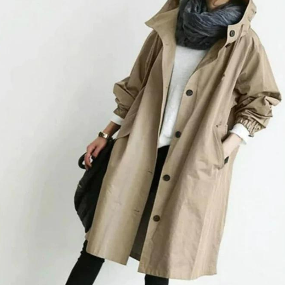 Carys™ | Elegant Waterproof Trench Coat