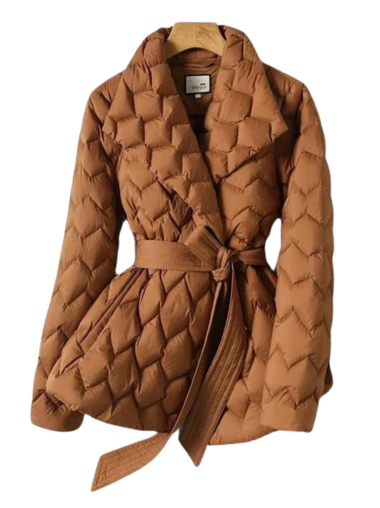 Mirabelle™ | Elegant Feather Coat