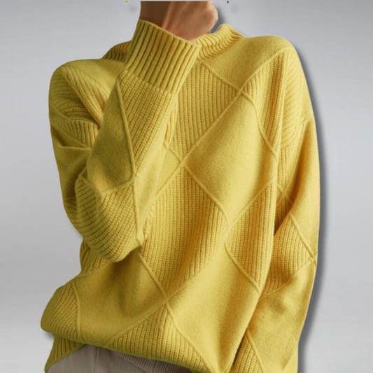 Lyra™ | Soft High-Neck Sweater