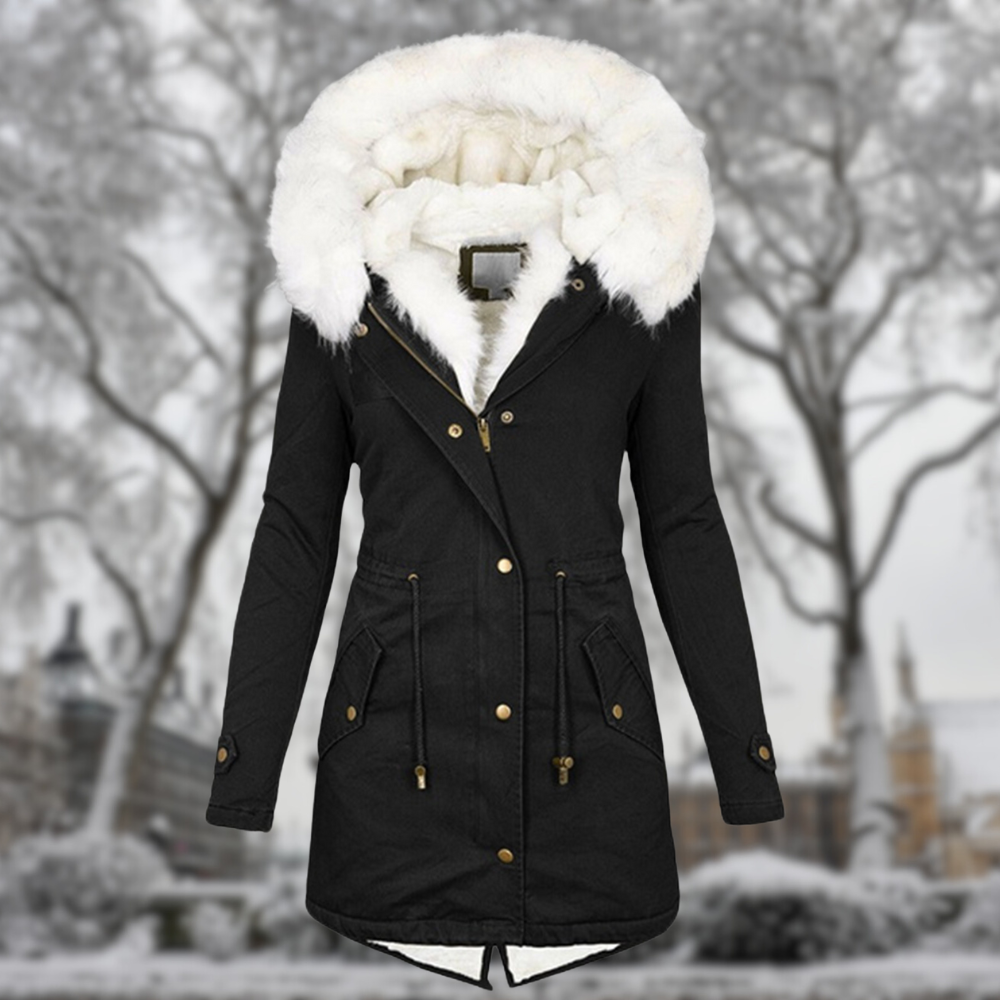 Selma™ | Long Padded Coat with Hood