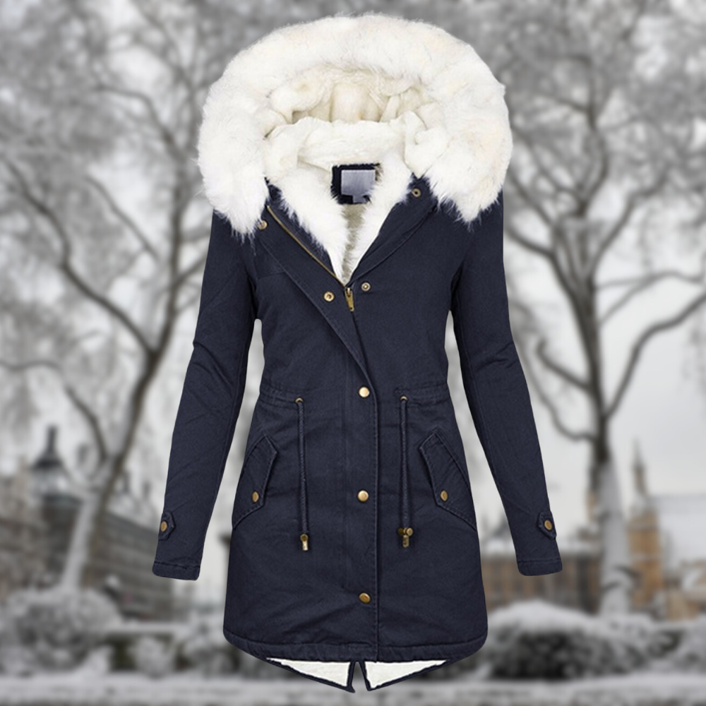 Selma™ | Long Padded Coat with Hood