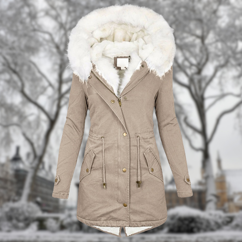 Selma™ | Long Padded Coat with Hood