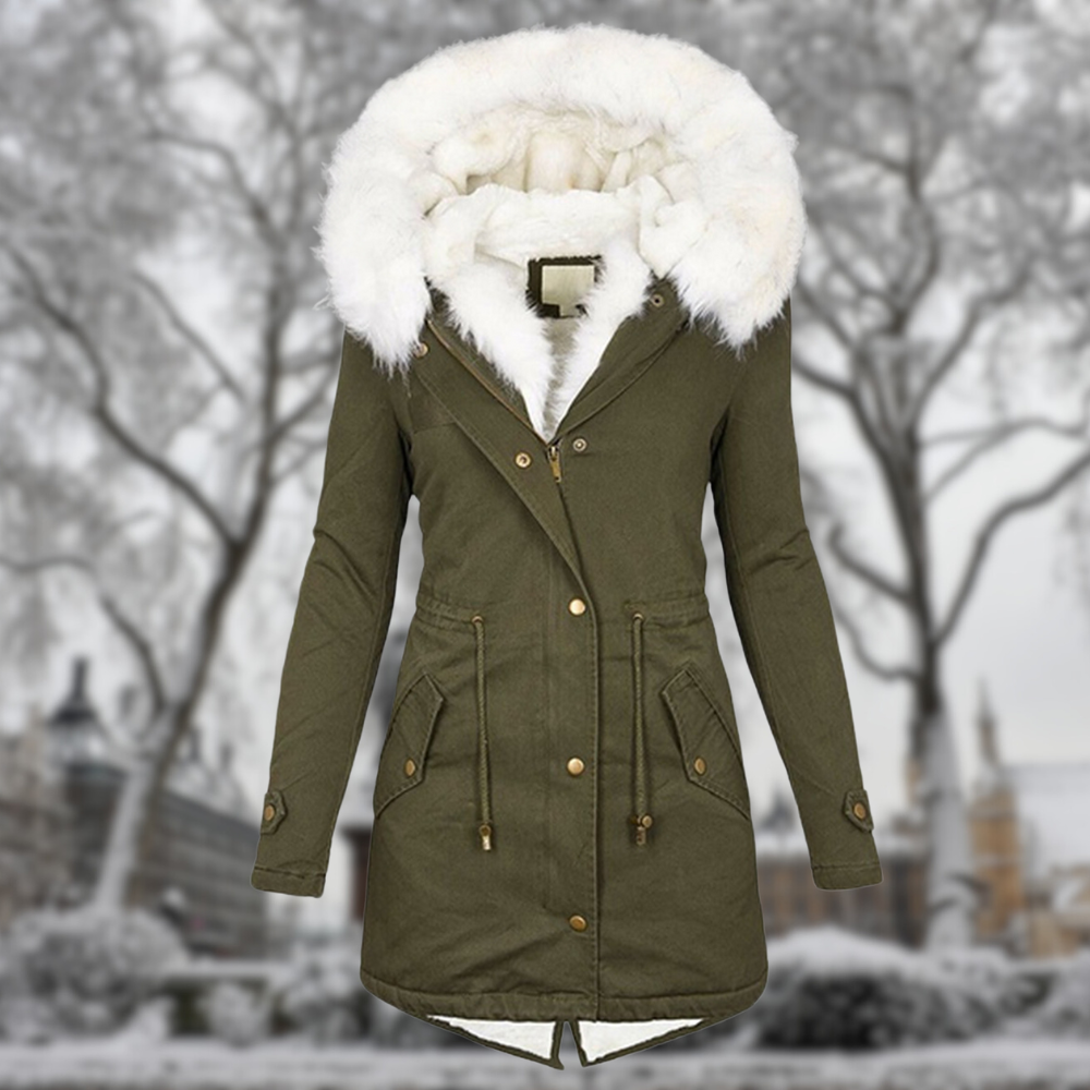 Selma™ | Long Padded Coat with Hood