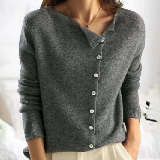 Clelia™ | Elegant Wool Cardigan