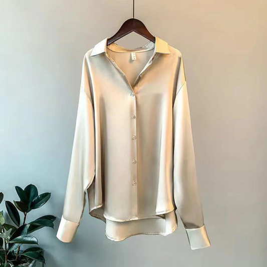 Marie™ | Satin Women's Shirt