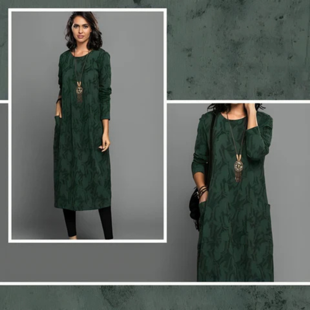 Bertha™ | Elegant Winter Dress