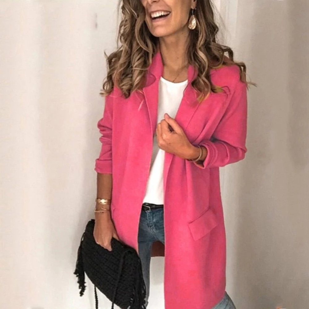 Linda™ | Long Blazer Vest