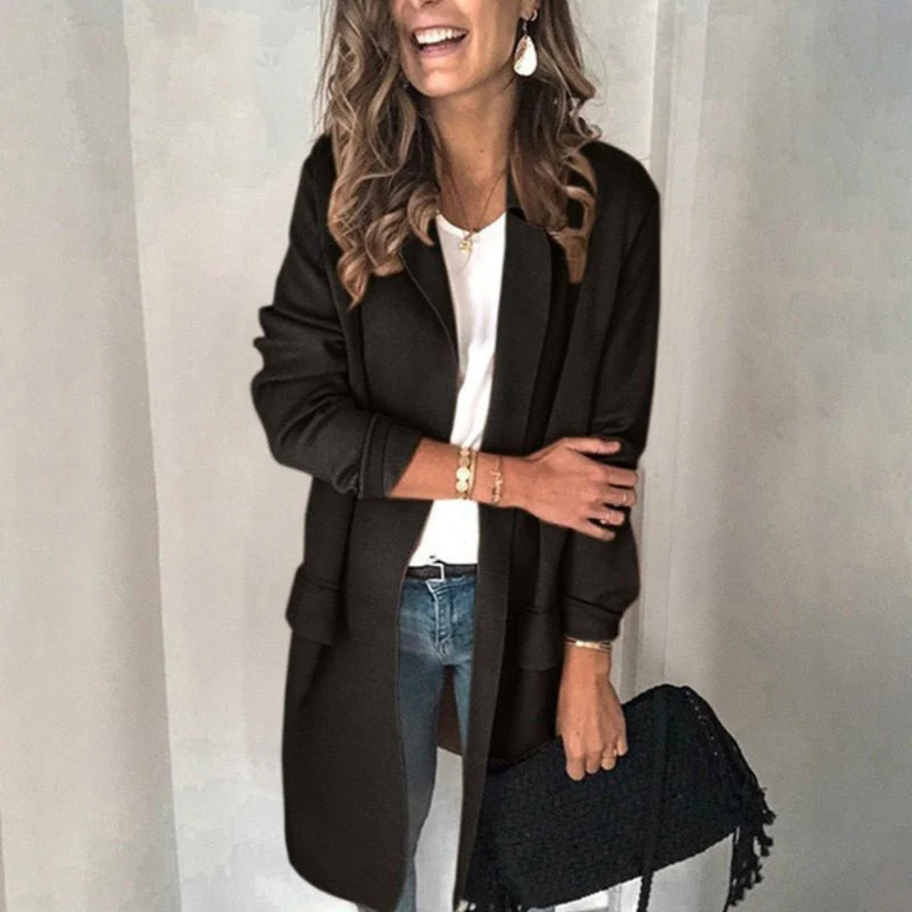 Linda™ | Long Blazer Vest