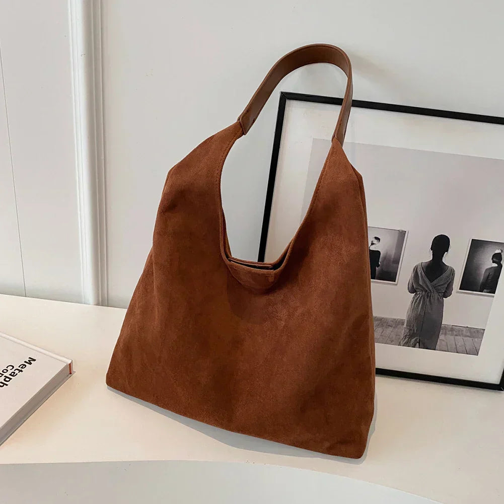 Malvina | Suede Leather Bag for Winter Chic